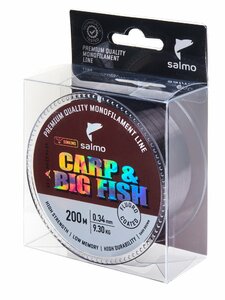 Леска моно. Salmo Diamond CARP & BIG FISH FLUORO COATED Dark Brown 200/034, фото 2