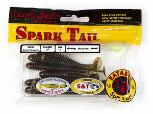 Виброхвосты съедоб. искусст. LJ Pro Series Spark Tail 3,0in (07,60)/PA03 7шт., фото 4