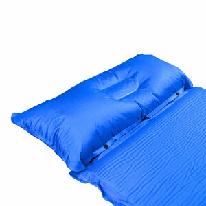 Коврик самонадувающийся с подушкой СЛЕДОПЫТ, 188x65x5 cм, стандарт, синий, фото 4