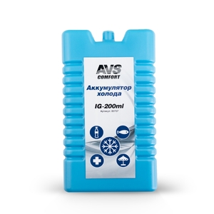 Аккумулятор холода AVS IG-200ml, 16,5 × 8,5 × 2 см, 200 мл, фото 3