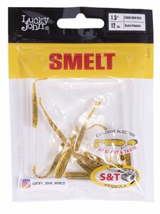 Слаги съедобные искусственные LJ Pro Series SMELT 1,5in (03.80)/PA19 12шт., фото 4