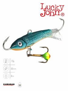 Балансир Lucky John CLASSIC 5 + тр. 50мм/53 блистер, фото 2