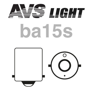Автомобильная лампа AVS Vegas, P21W, 12 В, 21 Вт, 2700 К, цоколь BA15s, 10 шт., фото 3
