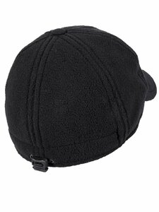 Шапка-бейсболка Norfin FLEECE BLACK р.L, фото 3