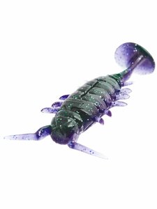 Виброхвосты съедобные искусственные LJ Pro Series ALIEN BUG 1,5in (03.81)/T52 10шт., фото 2