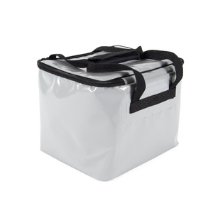 Сумка изотермическая ПВХ СЛЕДОПЫТ Thermal Bag, 35х25х28 см, 25 л, цв. серый/2/, фото 4