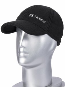 Шапка-бейсболка Norfin FLEECE BLACK р.L, фото 4