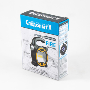 Фонарь кемпинговый "СИБИРСКИЙ СЛЕДОПЫТ-FIRE", 1 LED + 1 COB, 3хАА/200/, фото 9