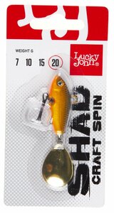 Тейл-спиннер Lucky John SHAD CRAFT SPIN 20.0г  016 в блистере, фото 3