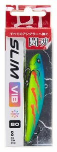Воблер тонущий вертикальный LJ Pro Series SLIM VIB S 80.00/360, фото 4