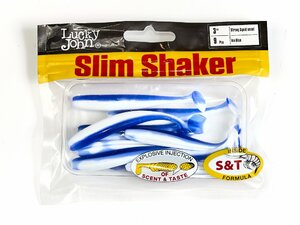 Виброхвосты съедоб. искусст. LJ Pro Series SLIM SHAKER 3in (07.60)/T69 9шт., фото 4