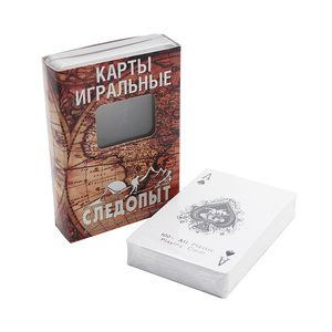 Карты игральные "СЛЕДОПЫТ", влагостойкие, пластик, 54 шт., фото 2