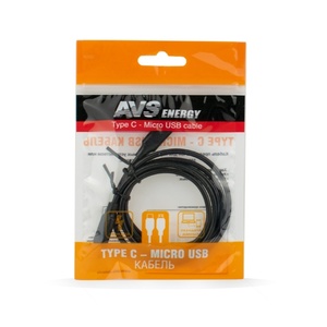 Кабель Type C/Micro-USB AVS TC-MR01, 1 м, фото 4