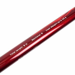 Удилище маховое стеклопластиковое б/к NAMAZU Tiger Pole, 5 м, тест до 40 г, фото 6