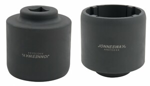 JONNESWAY AN010234 Головка торцевая радиусная 3/4"DR, 58 мм, для шлицевой гайки 8-ступенчатой автоматической коробки передач автобусов SCANIA., фото 1