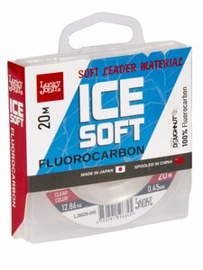 Леска моно. Lucky John ICE SOFT FLUOROCARBON 020/045, фото 2