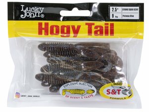 Твистеры съедоб. искусст. LJ Pro Series HOGY TAIL 2,5in (06.35)/S19 9шт., фото 4