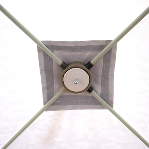 Палатка зимняя куб СЛЕДОПЫТ 1,5 х1,5 м, Oxford 210D PU 1000, S по полу 2,2 кв.м, цвет синий/белый с принтом, фото 8