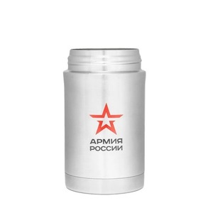 Термос для еды Thermos Армия России "Полевой" (0,5 литра), стальной, фото 3