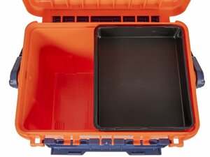 Ящик рыболовный Meiho BUCKET MOUTH BM-5000 Orange 440×293 ×293, фото 5