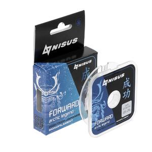 Леска FORWARD ARCTIC LEGEND 0,105mm/50m Nylon Transparent (N-FAG-0.105-50) Nisus, фото 2