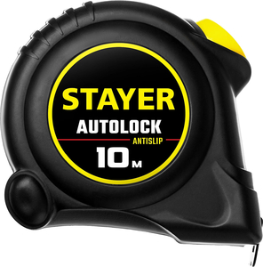 Рулетка с автостопом STAYER АutoLock 10м х 25мм 2-34126-10-25, фото 2