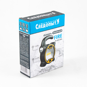 Фонарь кемпинговый "СИБИРСКИЙ СЛЕДОПЫТ-FIRE", 1 LED + 1 COB, 3хАА/200/, фото 10