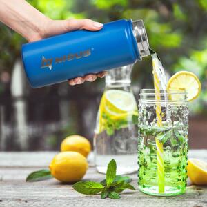 Термобутылка 530ML три крышки (NA.SW-18-RB) Nisus, фото 16
