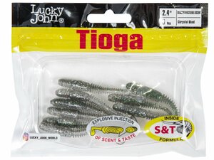 Виброхвосты съедоб. искусст. LJ Pro Series TIOGA 2.4in (06.20)/Z11 9шт., фото 4