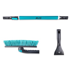 Щётка-скребок AVS SB-6330, 90-130 см, бирюзовая, фото 4
