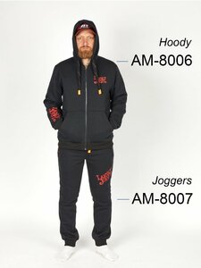Худи Lucky John 04 (черный р.XL), фото 8