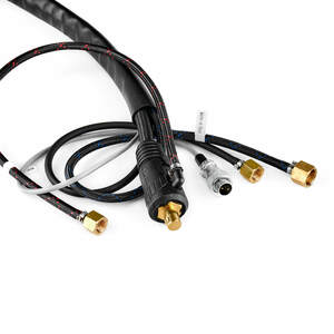 Горелка ПТК TIG TP 18 SUPER (ОКС 35-50, 2 pin, M12х1, 1/4G, 3/8G) 4м водяное охлаждение TBW1804-03, фото 4