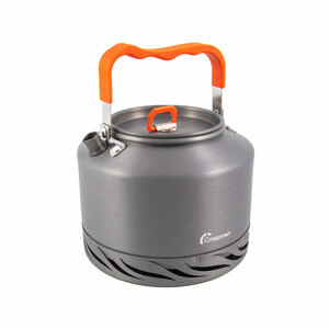 Чайник походный с радиатором СЛЕДОПЫТ FORZA 1,5 л, анодированный алюминий, фото 2