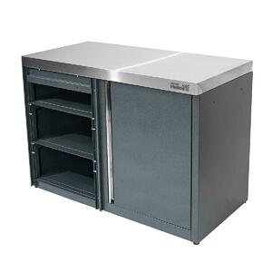 Модуль уличной кухни SMART-1200 Шкаф угловой универсальный (HS-KU03-SHU1200) Helios, фото 7