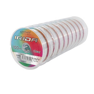 Леска Namazu "Irida",  L-100 м, d-0,40 мм, test-12,04 кг, прозрачная (уп. 10 шт.), фото 2