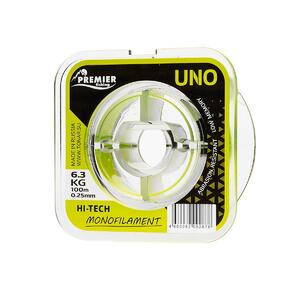 Леска UNO 0,25mm/100m F.Yellow Nylon PREMIER fishing (PR-U-Y-025-100) (0), фото 3