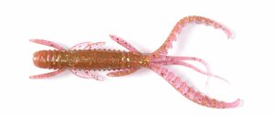 Виброхвосты съедобные LJ Pro Series HOGY SHRIMP 3.0in (07.60)/S14 10шт., фото 3