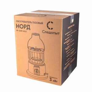Обогреватель (плита) портативный газовый СЛЕДОПЫТ Норд, 3,0 кВт, фото 7