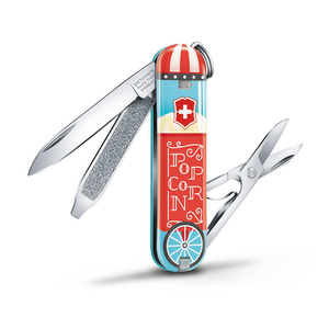 Нож-брелок Victorinox Classic LE 2019, 58 мм, 7 функций, "Let it Pop", фото 3