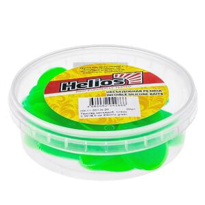 Твистер несъедоб. Credo 3,35"/8,5 см Electric green 20шт. (HS-11-007-N-20) Helios, фото 2