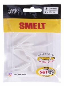 Слаги съедобные искусственные LJ Pro Series SMELT 1,5in (03.80)/026 12шт., фото 4