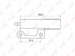 Натяжитель гидравлический / ГРМ LYNXauto PT-1013. Для: MITSUBISHI Pajero II 3.0-3.5 94-00 / Pajero Sport I 3.0 98>, фото 1