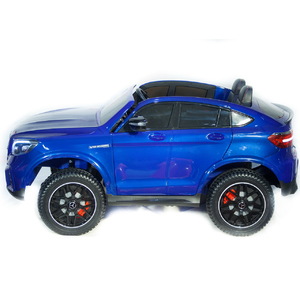 Детский электромобиль Toyland Mercedes Benz AMG GLC63 2.0 Coupe Синий, фото 5