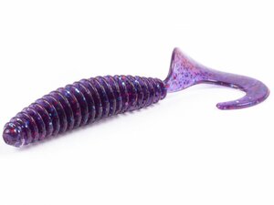 Твистеры съедоб. искусст. LJ Pro Series ULTRAWORM CURLY 3,0in (07.62)/S63 7шт., фото 2