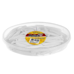 Виброхвост несъедоб. Jumbo 4,95"/12.5 см White 100шт. (HS-7-001-N) Helios (0), фото 2