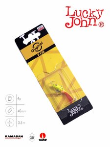Балансир Lucky John FIN 3 + тр. 40мм/26RT блистер, фото 7