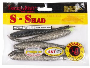 Черви съедобные LJ Pro Series S-SHAD 5.2in (13.20)/T09 5шт., фото 4