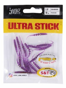 Слаги съедобные искусственные LJ Pro Series ULTRA STICK 1,4in (03.50)/S13 18шт., фото 4
