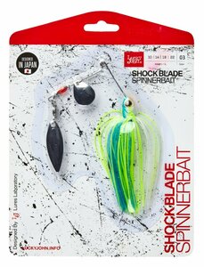 Спиннербейт Lucky John  SHOCK BLADE 10.0г 003 в блистере, фото 4