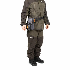 Сумка рыболовная "СЛЕДОПЫТ" Street Fishing MultiLock V-Pouch, 22х12,5х8 см, цв. серый, фото 7